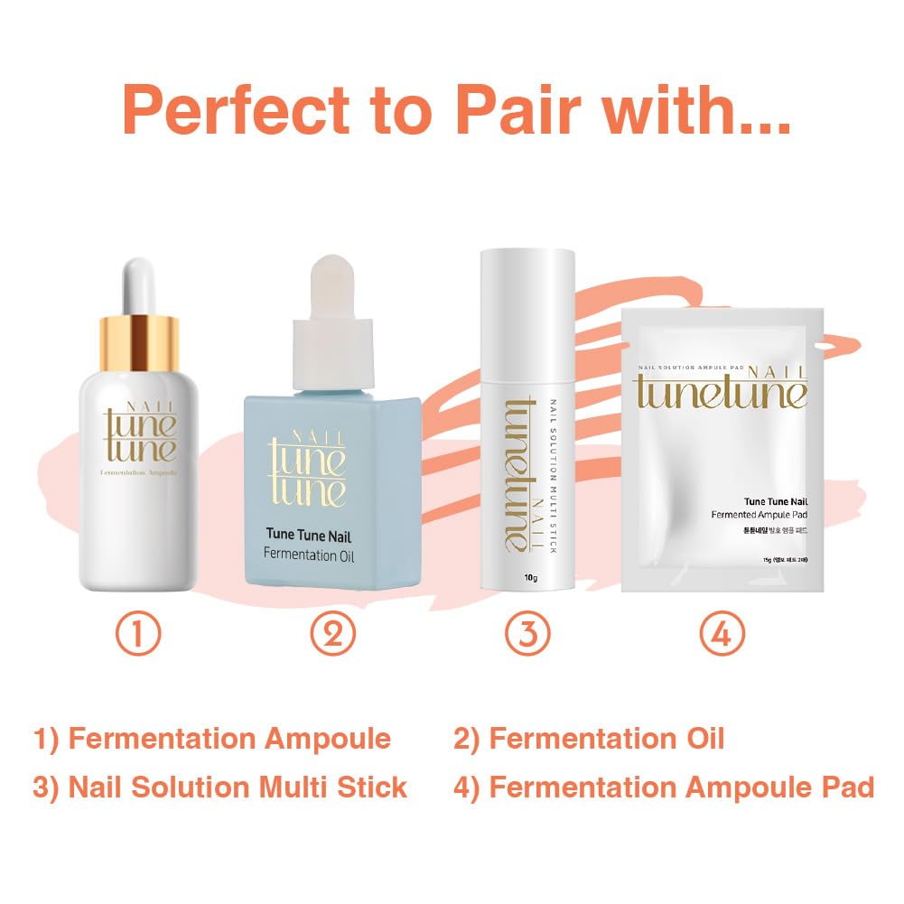 Fermented Nail Oil for Cuticle & Nail Repair | 8ml