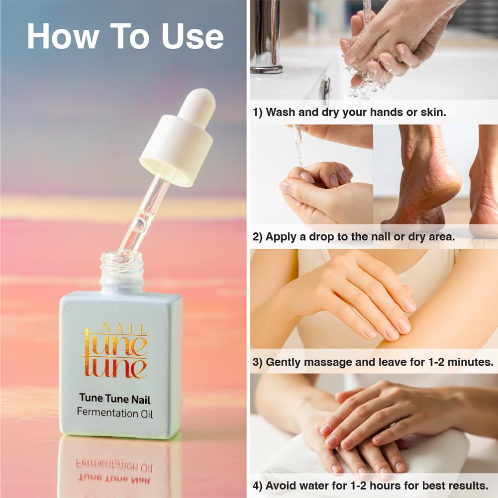 Fermented Nail Oil for Cuticle & Nail Repair | 8ml